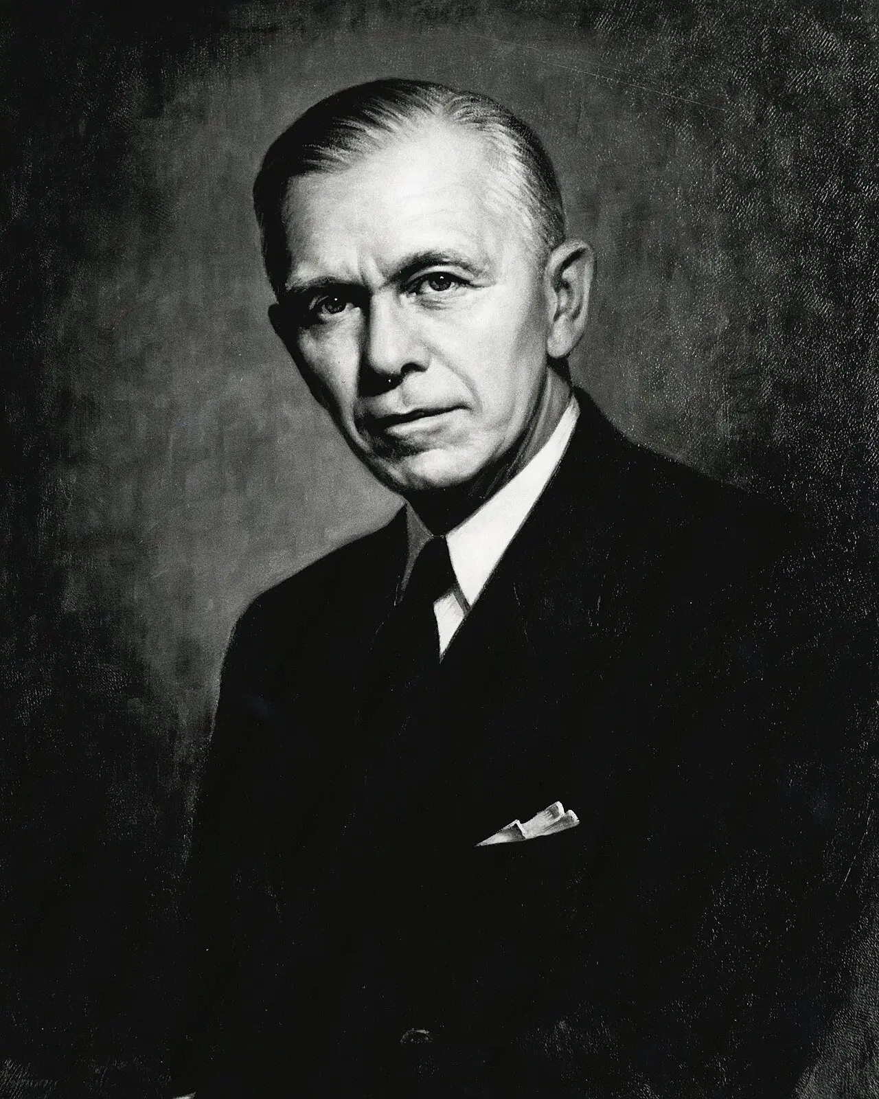 Official portrait of George C. Marshall as U.S. Secretary of State (U.S. Department of State, public domain)