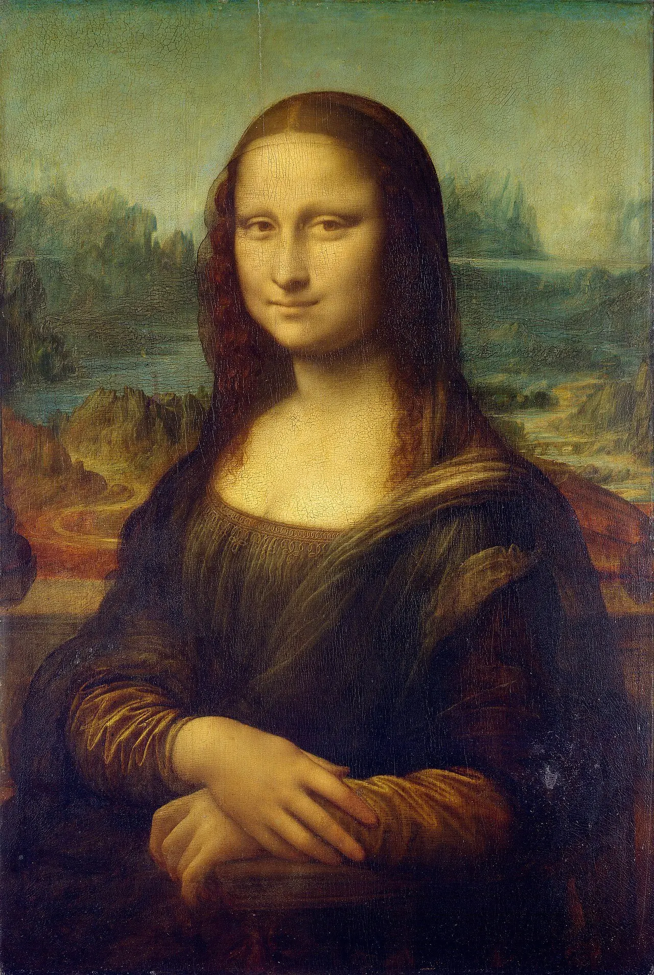 Leonardo da Vinci's Mona Lisa (early 1500s), painted more than a decade before his death on May 2, 1519