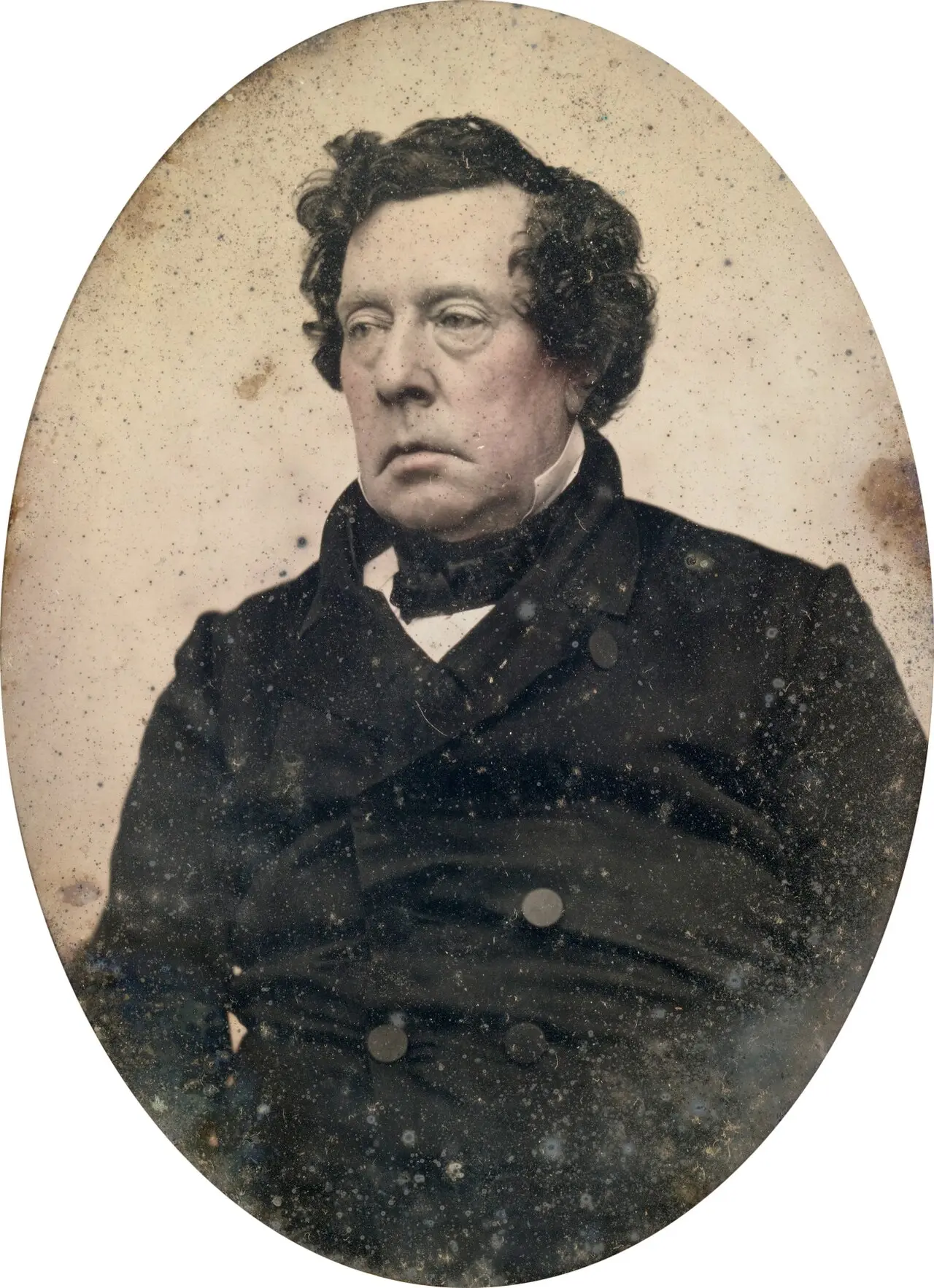 Commodore Matthew C. Perry, daguerreotype by Mathew Brady, circa 1855–56