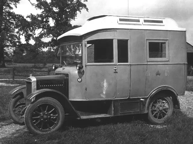 The 1930s radio van used in the Daventry radar experiment