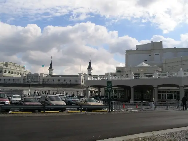 Churchill Downs racetrack in Louisville, Kentucky, home of the Kentucky Derby since 1875 (modern photo).