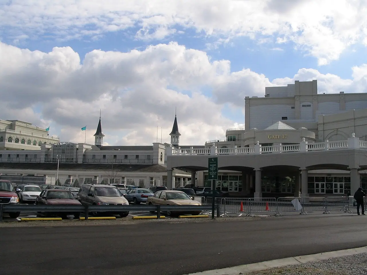 Churchill Downs racetrack in Louisville, Kentucky, home of the Kentucky Derby since 1875 (modern photo).