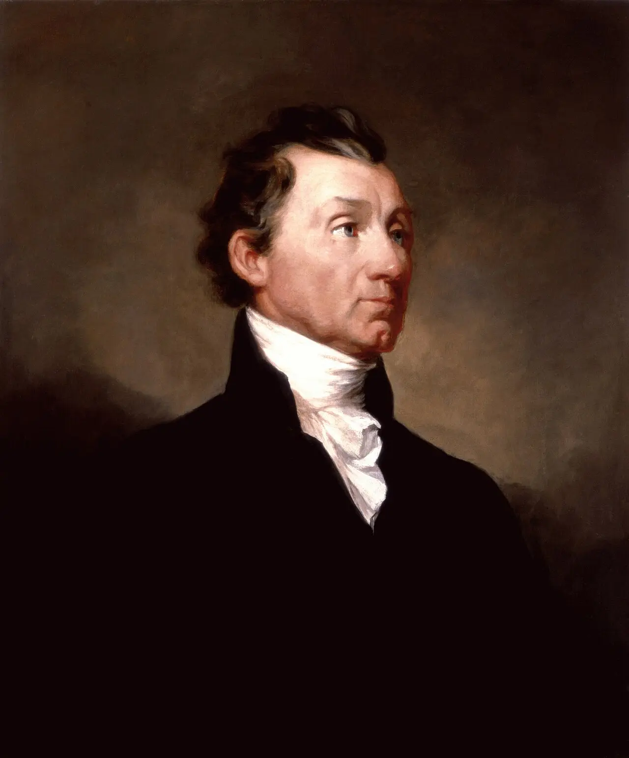 Samuel Morse's 1819 official White House portrait of President James Monroe