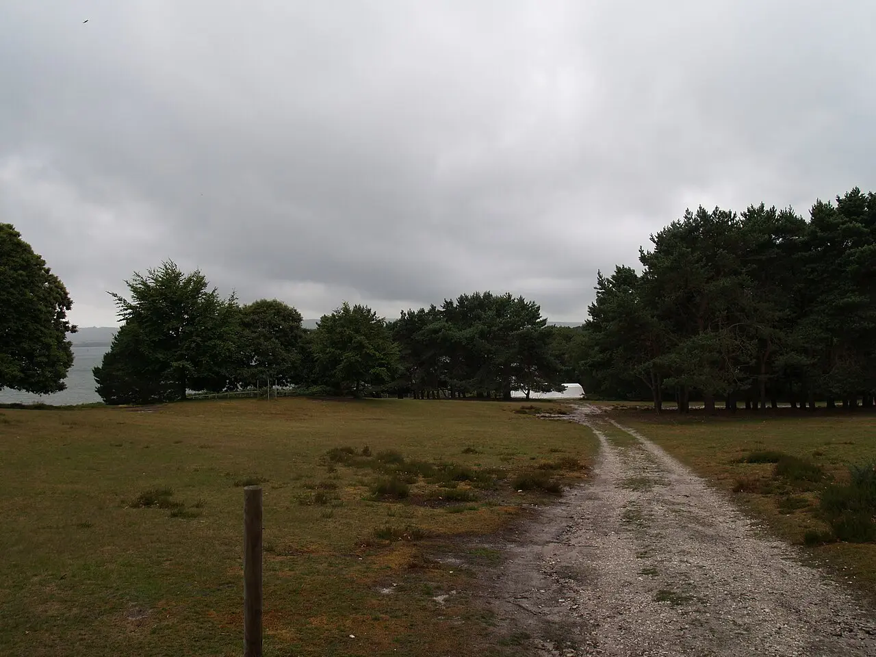 The Scout campsite on Brownsea Island in Poole Harbour, Dorset — the island where Baden-Powell held his experimental 1907 camp.