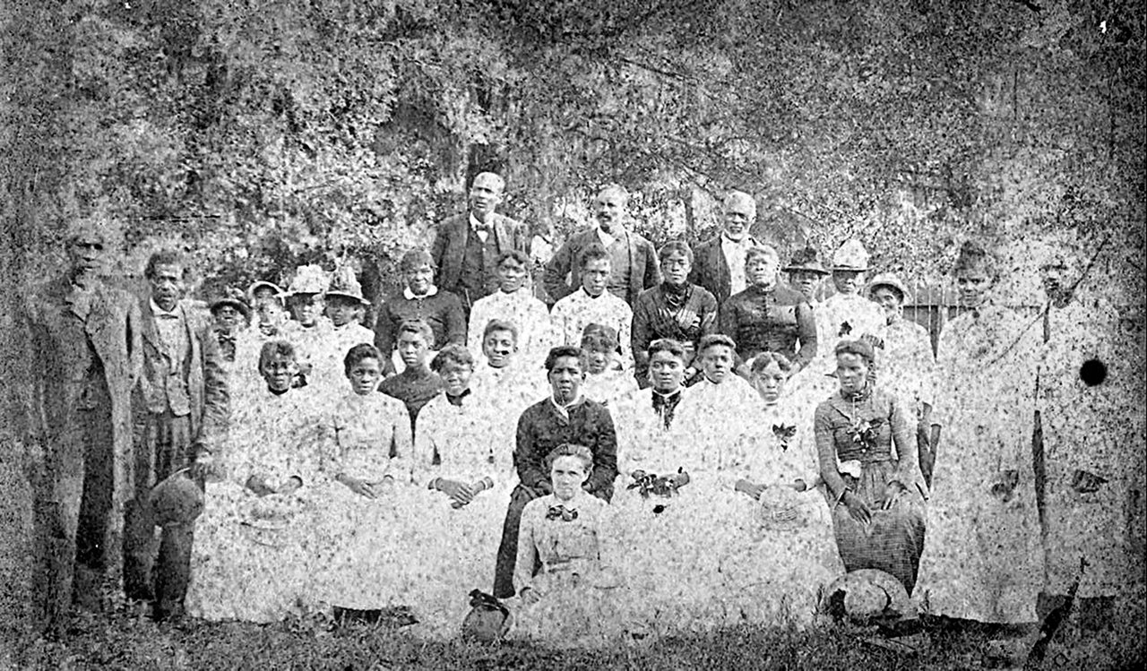 Juneteenth celebration at Emancipation Park in Houston in 1880, fifteen years after the first Juneteenth.