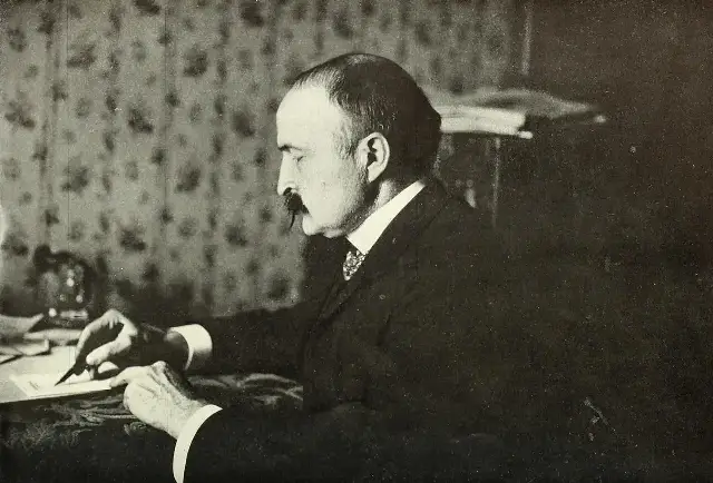 A period portrait photograph of Philippe-Jean Bunau-Varilla, the French canal engineer and investor who signed the 1903 treaty on Panama's behalf.