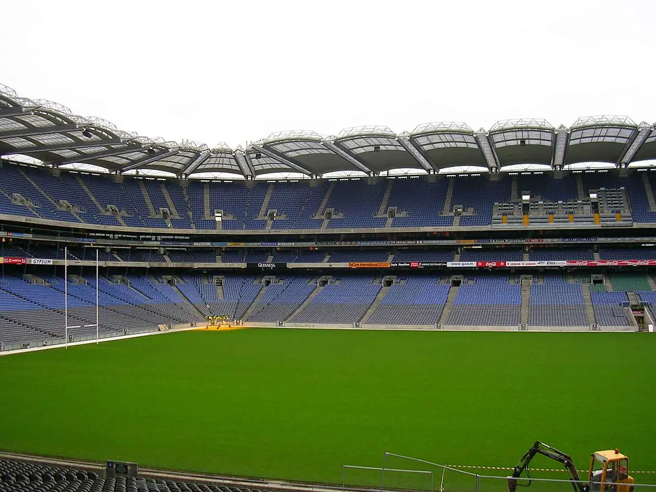 A later photograph of Croke Park stadium in Dublin, the site of the November 21, 1920 shootings — illustrative.