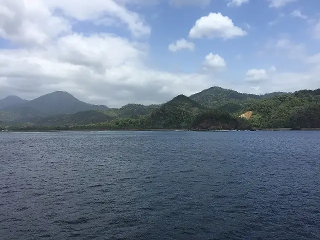 The jungle-lined Pacific coast of Panama's Darién region, near the shoreline Balboa's expedition reached in 1513.
