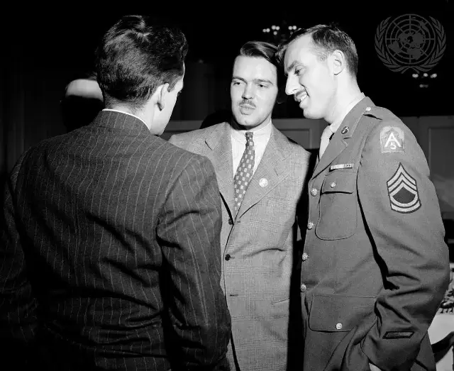 Delegates of the United Nations Conference on International Organization in San Francisco, 1945 — a conference photograph, not the signing ceremony itself