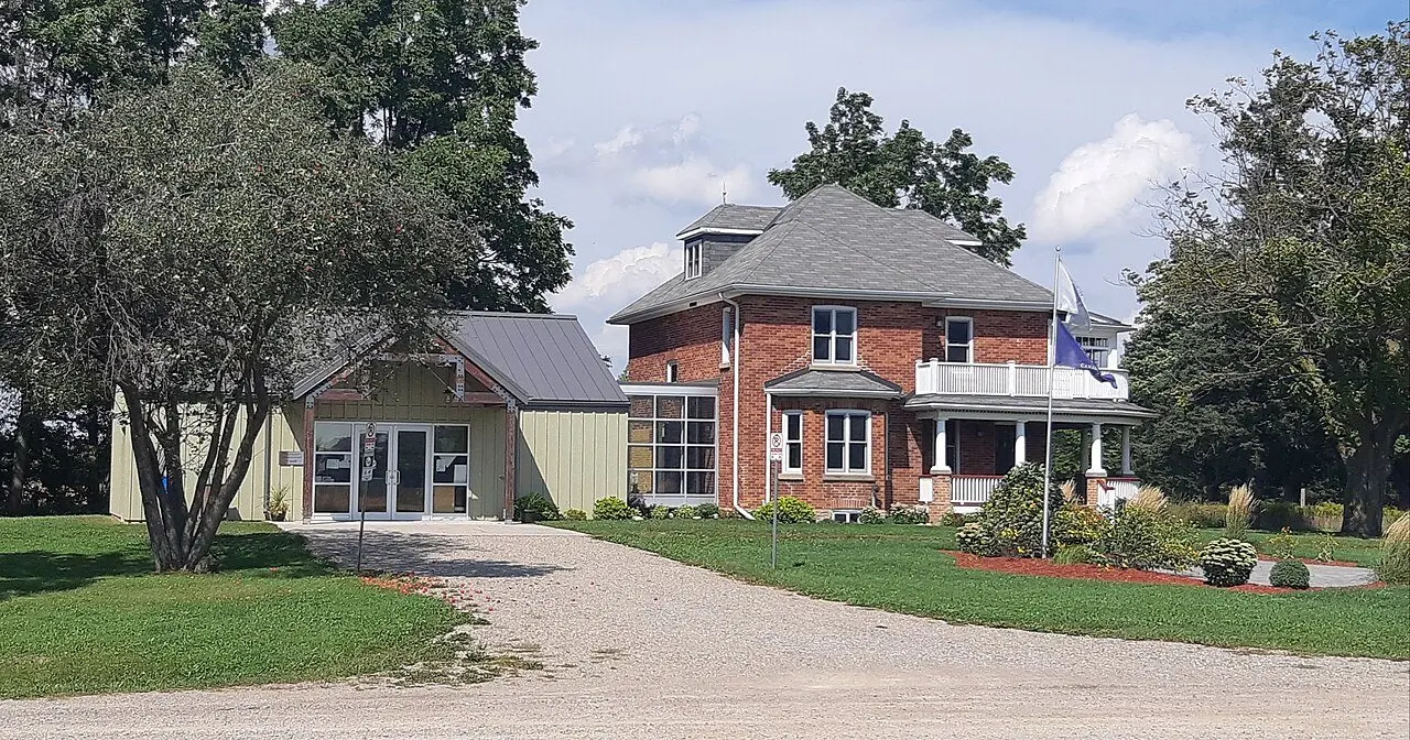 The Banting family homestead near Alliston, Ontario, where insulin co-discoverer Frederick Banting grew up.
